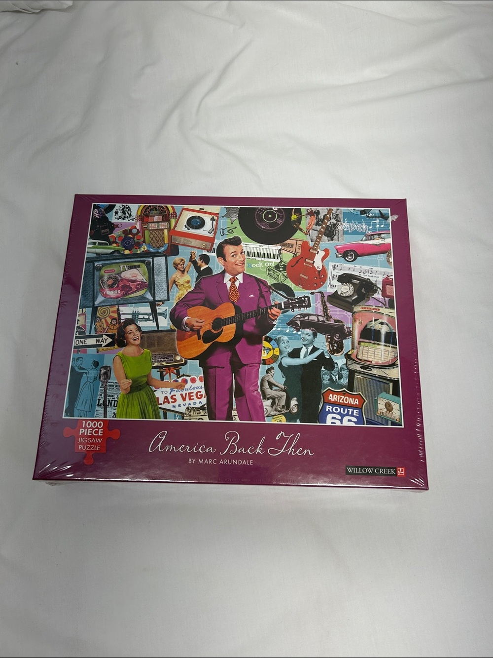 Willow Creek "America Back Then" 1000 Piece Jigsaw Puzzle Marc Arundale